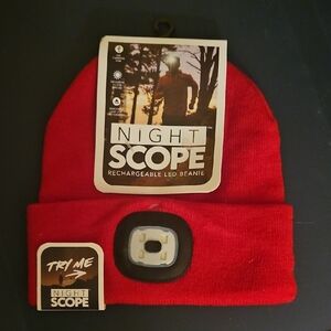 Night Scope Rechargeable LED Beanie